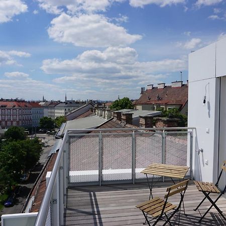 Appartamento Augartenblick Penthauscombo 15/16 - Blick Zum Riesenrad Vienna Esterno foto