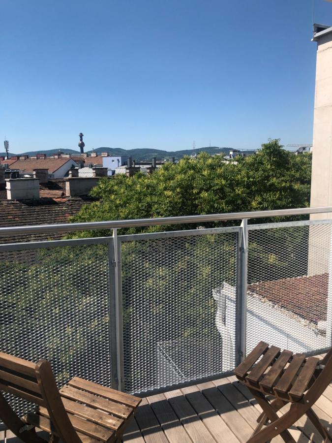 Appartamento Augartenblick Penthauscombo 15/16 - Blick Zum Riesenrad Vienna Esterno foto