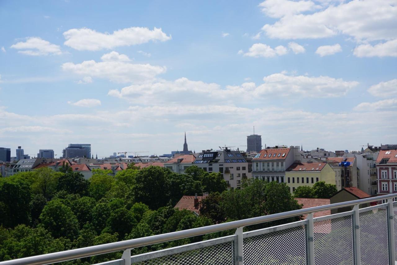 Appartamento Augartenblick Penthauscombo 15/16 - Blick Zum Riesenrad Vienna Esterno foto