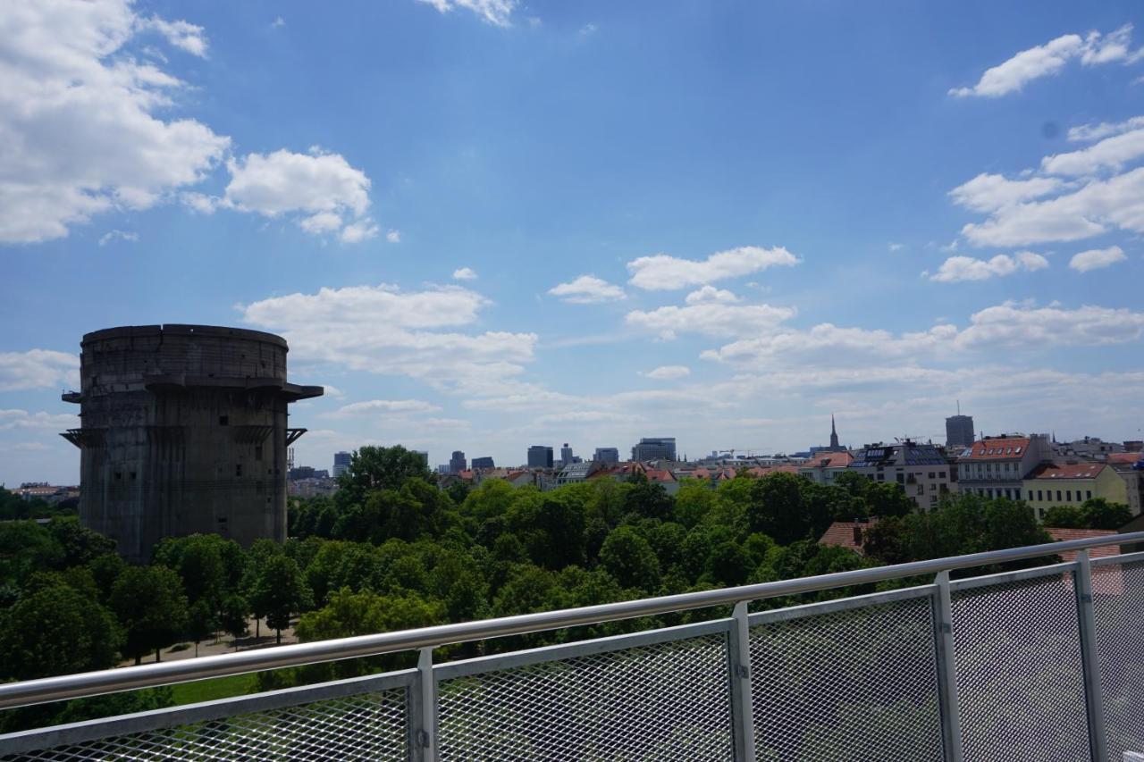 Appartamento Augartenblick Penthauscombo 15/16 - Blick Zum Riesenrad Vienna Esterno foto