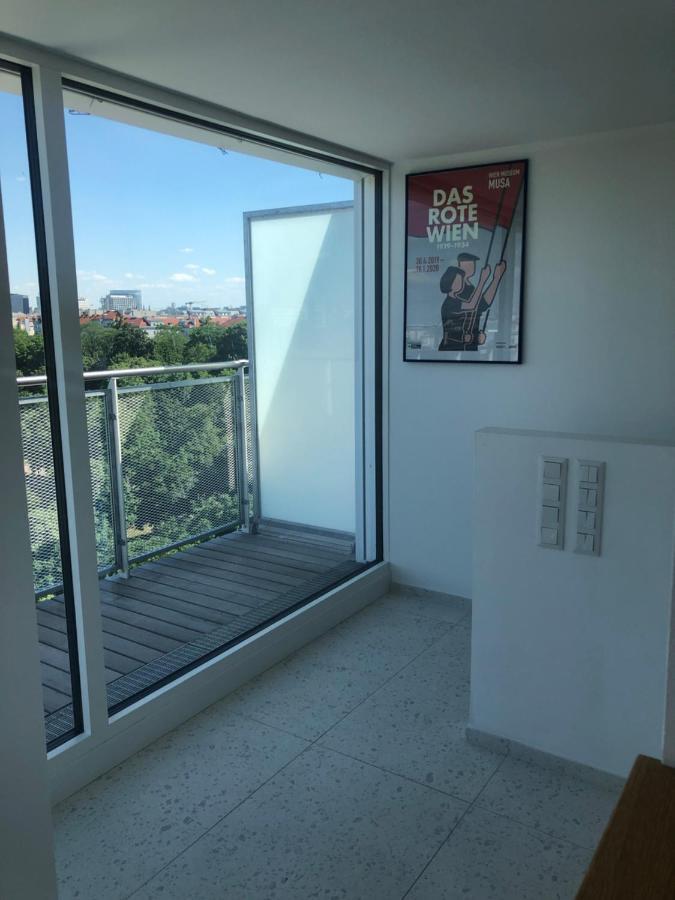 Appartamento Augartenblick Penthauscombo 15/16 - Blick Zum Riesenrad Vienna Esterno foto