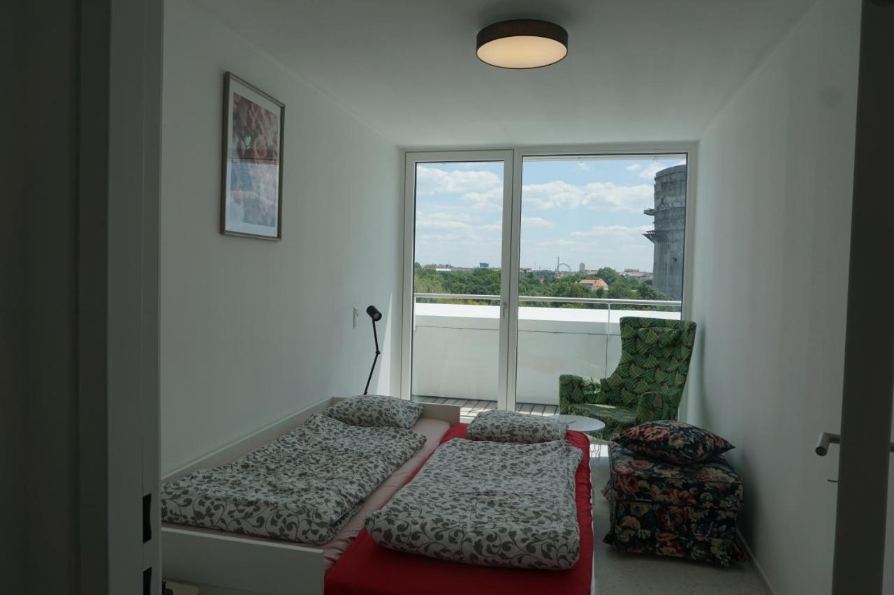Appartamento Augartenblick Penthauscombo 15/16 - Blick Zum Riesenrad Vienna Esterno foto