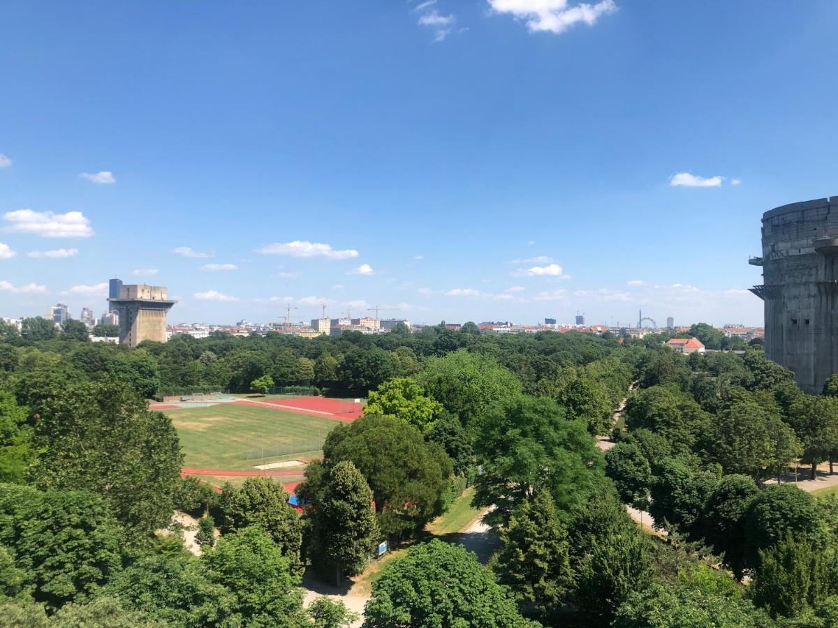 Appartamento Augartenblick Penthauscombo 15/16 - Blick Zum Riesenrad Vienna Esterno foto