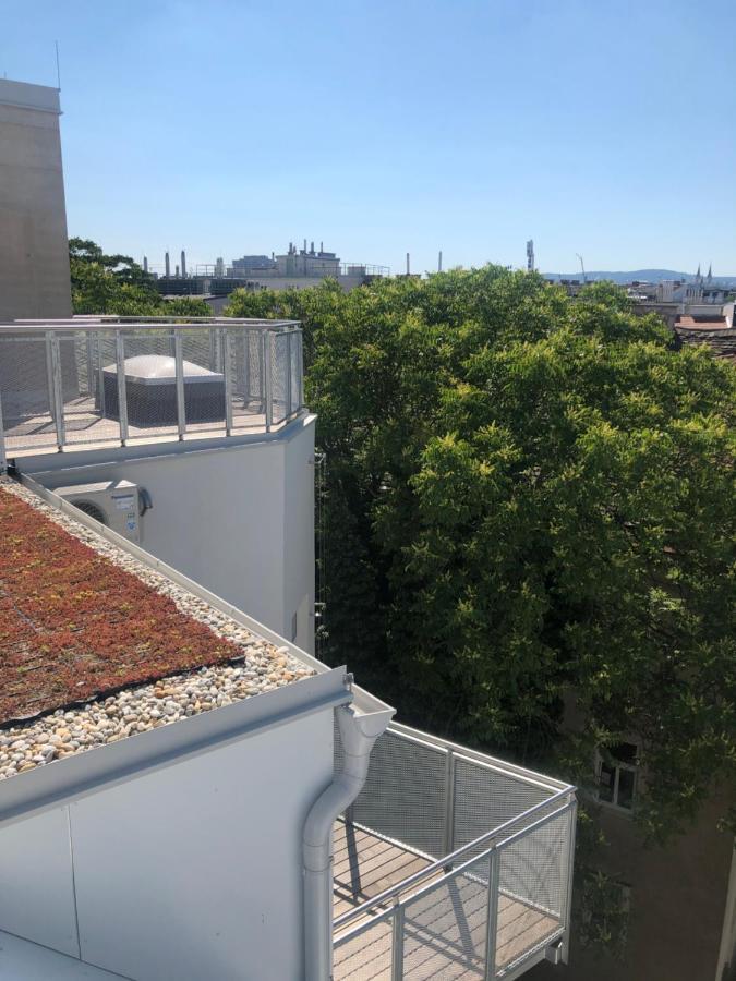 Appartamento Augartenblick Penthauscombo 15/16 - Blick Zum Riesenrad Vienna Esterno foto