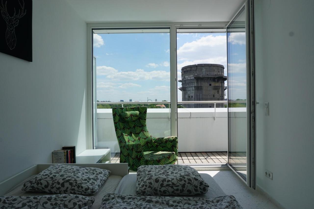 Appartamento Augartenblick Penthauscombo 15/16 - Blick Zum Riesenrad Vienna Esterno foto