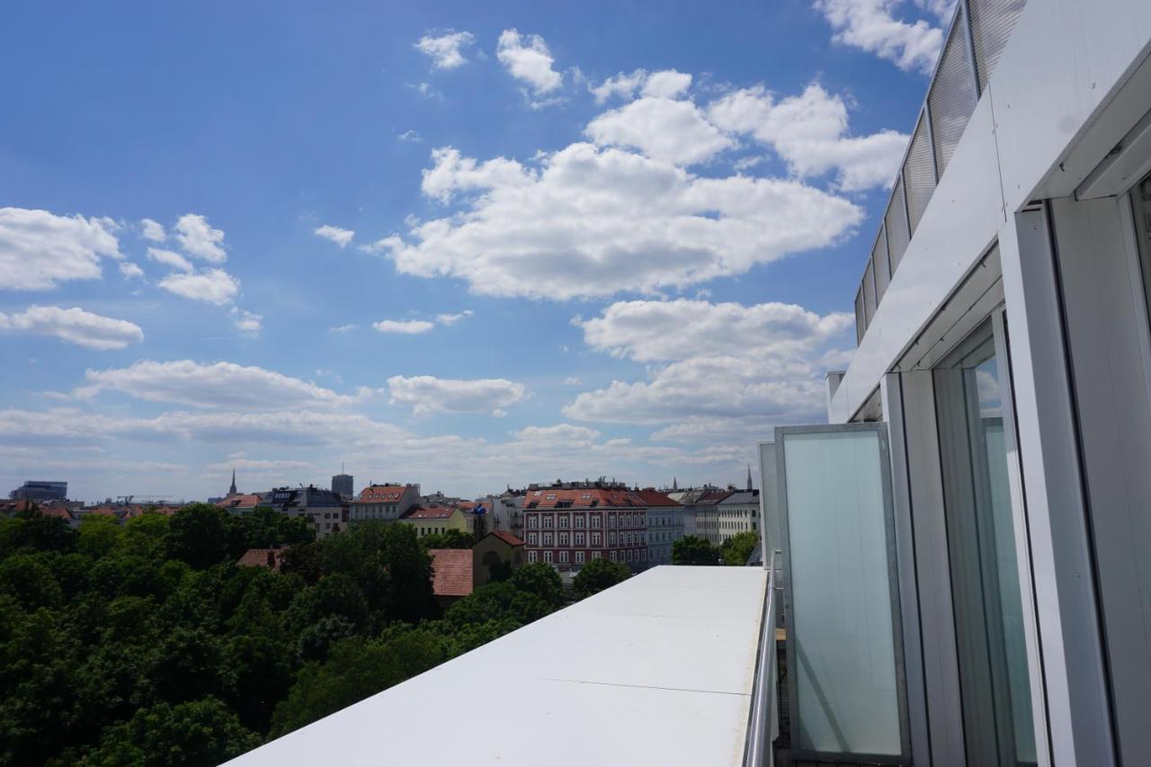 Appartamento Augartenblick Penthauscombo 15/16 - Blick Zum Riesenrad Vienna Esterno foto