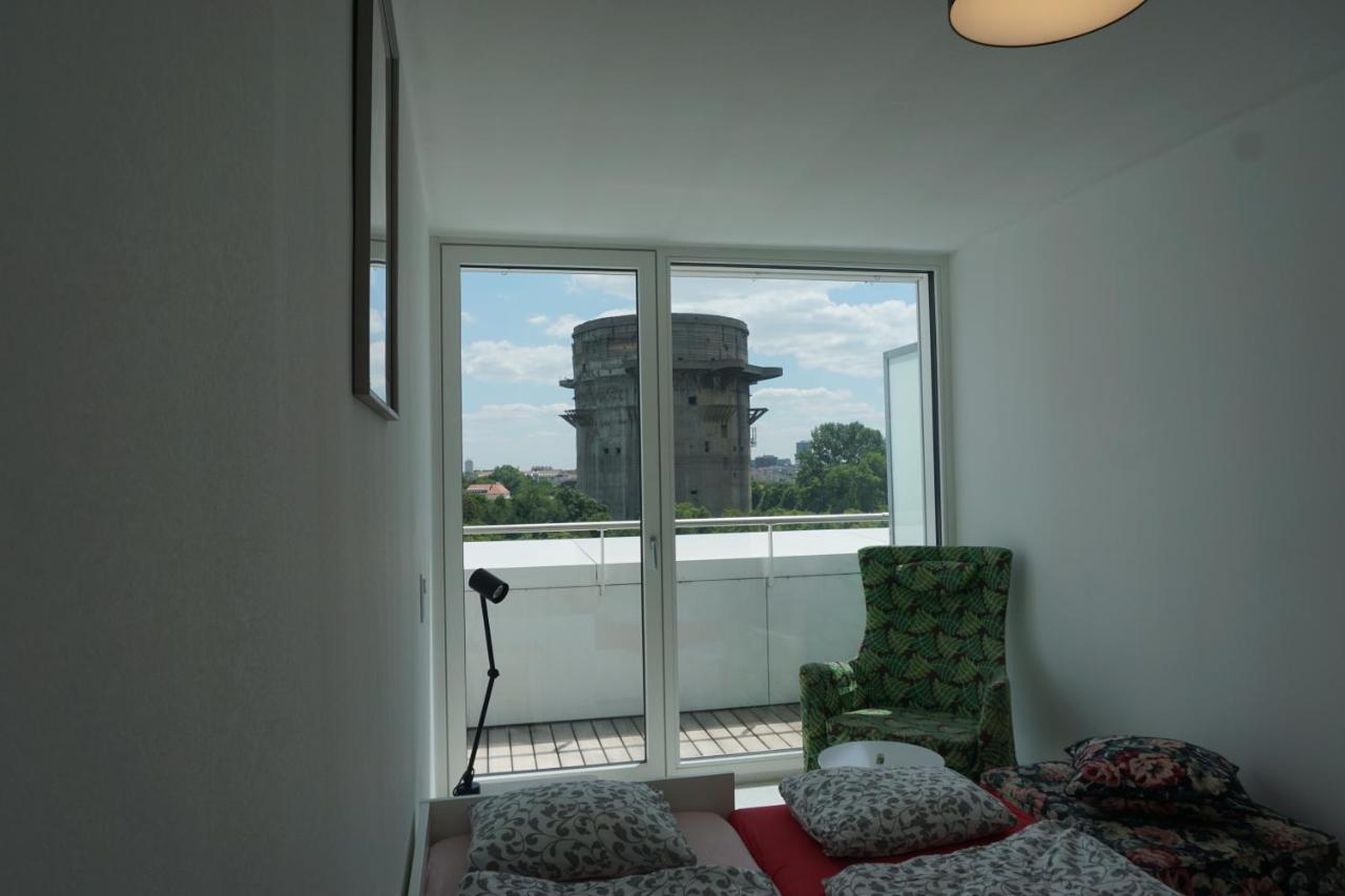 Appartamento Augartenblick Penthauscombo 15/16 - Blick Zum Riesenrad Vienna Esterno foto
